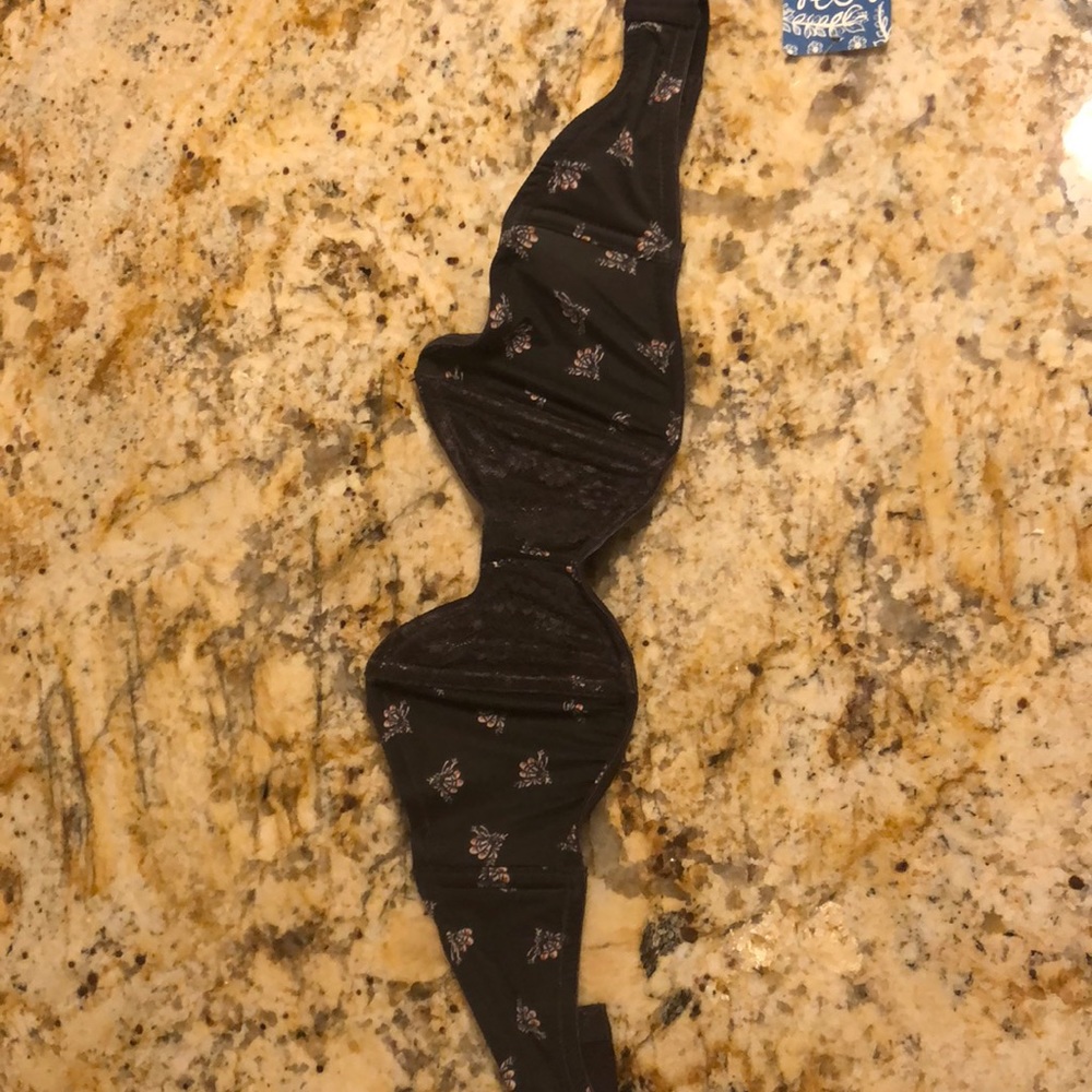 Strapless free people bra